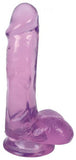 Lollicock Slim Stick W/Balls 6In Grape