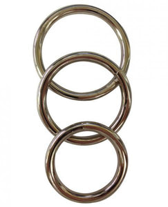 Seamless Metal O Ring 3 Pack 1.5/ 1.75&quot; / 2&quot; &quot;
