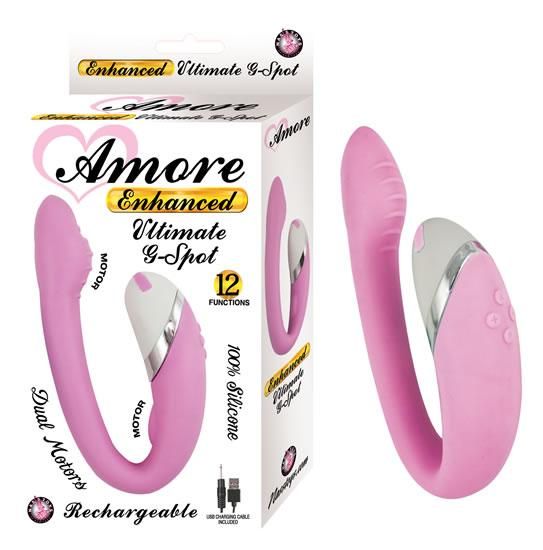 Amore Enhanced Ultimate GSpot Pink VibratorD0102H52P6W