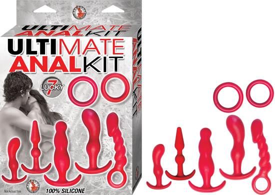 Ultimate Anal Kit Red 7 Unique Items(D0102H52Pva.)