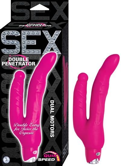Sex Double Penetrator Pink VibratorD0102H52PZV