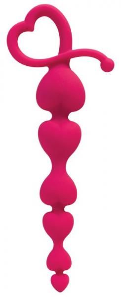 Gossip Hearts On A String Magenta Pink Anal Beads(D0102H52R2V.)