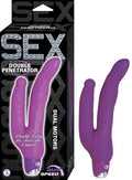 Sex Double Penetrator Purple VibratorD0102H52WJA