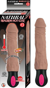 Natural Realskin Hot Cock #3 Brown