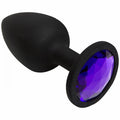 Booty Bling Small Black Plug Purple Stone(D0102H5G4Uv.)