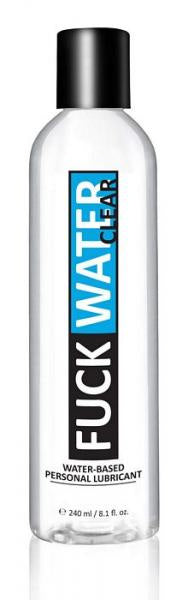 F*ck Water Clear H2O Water Based Lubricant 8oz(D0102H5G92V.)