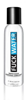 F*ck Water Clear H2O Water Based Lubricant 2oz(D0102H5G9GG.)