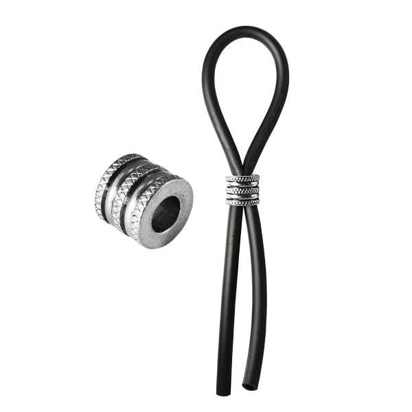 C-Ring Lasso Criss Cross Cap Silicone Black