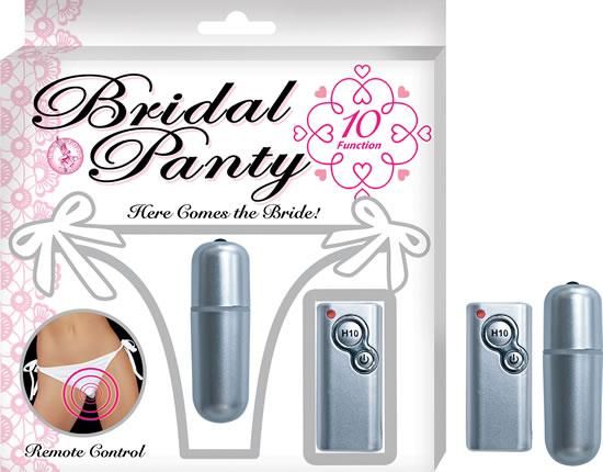 Bridal Panty White Vibrating Panties O/S(D0102H5Gjra.)