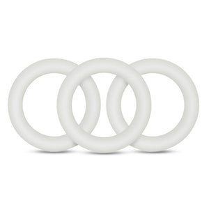 Performance Vs2 Silicone Cock Rings Small White(D0102H5Gliw.)
