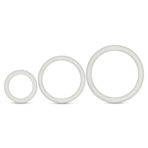 Performance Vs4 Pure Premium Silicone Cockring Set White(D0102H5Gqcg.)