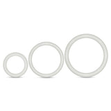 Performance Vs4 Pure Premium Silicone Cockring Set White(D0102H5Gqcg.)