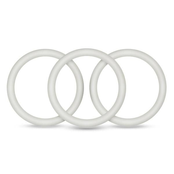 Performance Vs3 Pure Premium Silicone Cockrings Large White(D0102H5Gqju.)