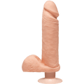 The D Perfect D Vibrating Dildo 8 inch Vanilla Beige(D0102H5GTS7.)