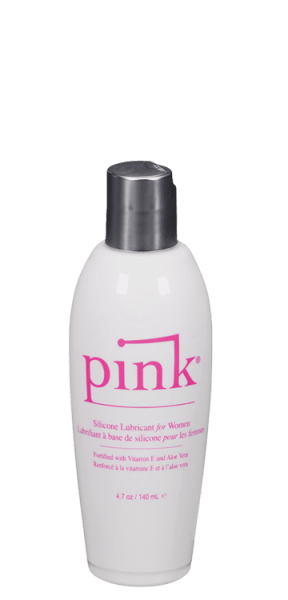 Pink Silicone Lube Flip Top Bottle 4.7 fluid ounces(D0102H5INNV.)