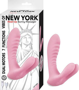 (Wd) Vibes Of New York Heat Up Bunny Massager Pink