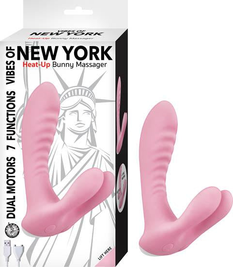 (Wd) Vibes Of New York Heat Up Bunny Massager Pink