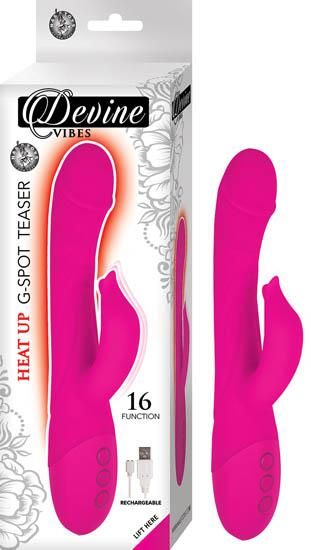 Devine Vibes HeatUp GSpot Teaser Pink VibratorD0102H5J0I7