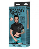Doc Johnson Signature Series - Tommy Pistol - 7.5 Inch Realistic Ultraskyn Dildo With Removable Vac-U-Lock Suction Cup - F-Machine & Harness Compatible, For Adults Only, Vanilla