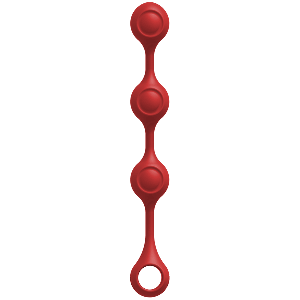 Kink Weighted Silicone Anal Balls Red(D0102H5Jb8U.)