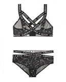 Vibe Karma A Bitch  Bra/Panty Blk M/L