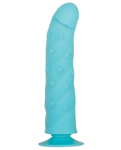 Evolved Novelties Love Large Flex Dual Feel Dildo, Teal, 9.5 Inch