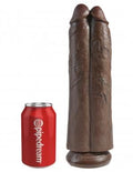 King Cock 11&Quot; Two Cocks One Hole - Brown(D0102H5Lavv.)
