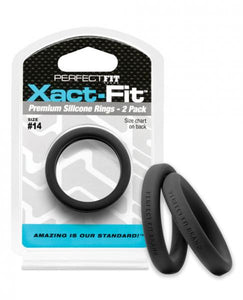 Perfect Fit Xact-Fit #14 2 Pk Black