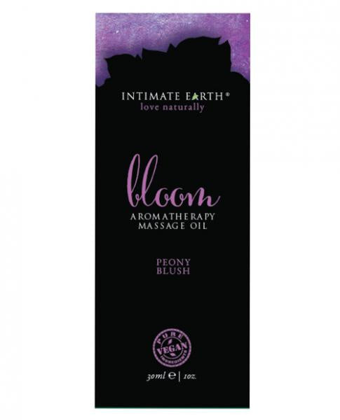 Intimate Earth Bloom Massage Oil Foil, Peony Blush, 30 Ml (1 Fl Oz)