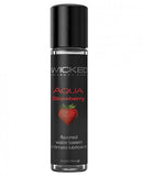 Wicked Aqua Water Based Flavored Lubricant Strawberry 1oz(D0102H5LTQV.)