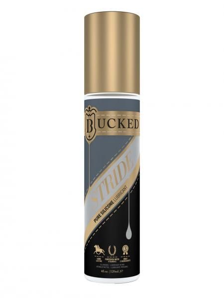 Bucked Stride Pure Silicone Lubricant 4 Fluid Ounces(D0102H5Lwly.)