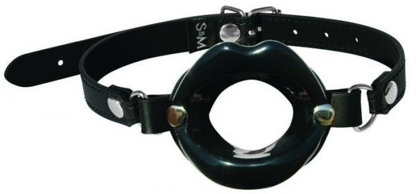 Sex and Mischief Silicone Lips Black Mouth Gag(D0102H5Q2TY.)