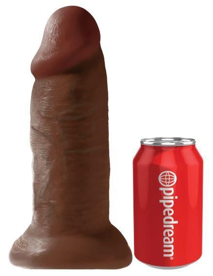 King Cock 10quot Chubby Dildo  BrownD0102H5Q3R7