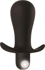 Zero Tolerance Forever Silicone Powerful Vibrating Usb Rechargeable Anal Butt Plug Black