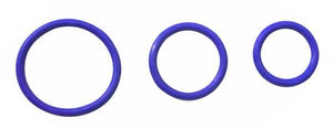 Rubber C Ring Set  PurpleD0102H5Q95U