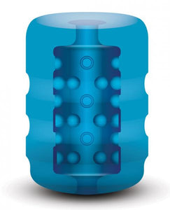 Zolo Backdoor Beaded Texture Pocket Stroker Blue(D0102H5Q9D7.)