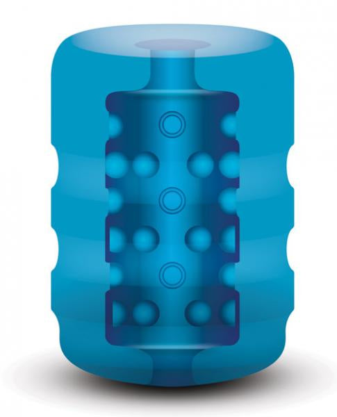 Zolo Backdoor Beaded Texture Pocket Stroker Blue(D0102H5Q9D7.)