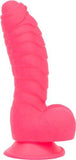 Addiction 100% Silicone Tom 7 Hot Pink &quot;