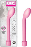Bela GSpot Pink Vibrating Silicone MassagerD0102H5QFXG