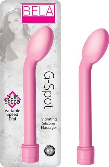 Bela GSpot Pink Vibrating Silicone MassagerD0102H5QFXG