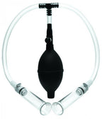 Size Matters Nipple Pumping System With Dual Detachable Acrylic Cylinders