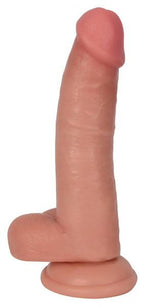 Jock Dong With Balls 8In Vanilla