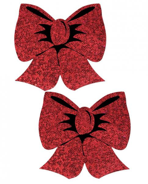 Pastease Hologram Bows Red Pasties(D0102H5QYHG.)