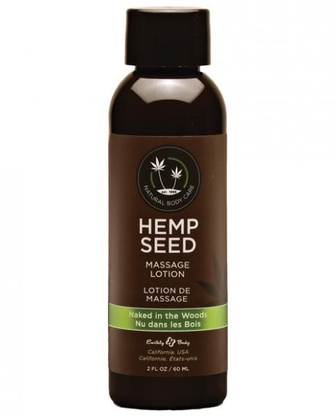 Earthly Body Hemp Seed Massage Lotion Naked In The Woods 2ozD0102H5QZV7