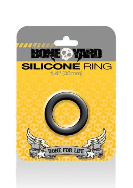 Boneyard Silicone Ring 35Mm Black