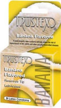 Trustex Flavored condoms Banana 3 Pack(D0102H7EETV)