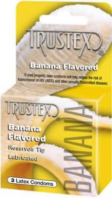 Trustex Flavored condoms Banana 3 Pack(D0102H7EETV)