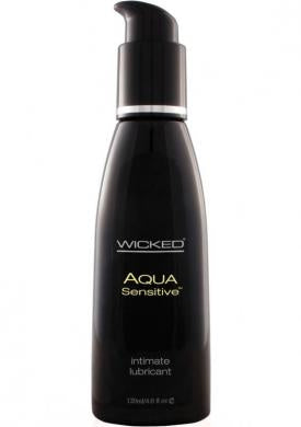 Wicked Aqua Sensitive Lube 4 oz(D0102H7EP27.)