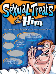 Sexual Treats For Him Scratchers