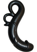 The Velvet Kiss Collection Little Dragon Silicone Dong - Black(D0102H7HC1U.)